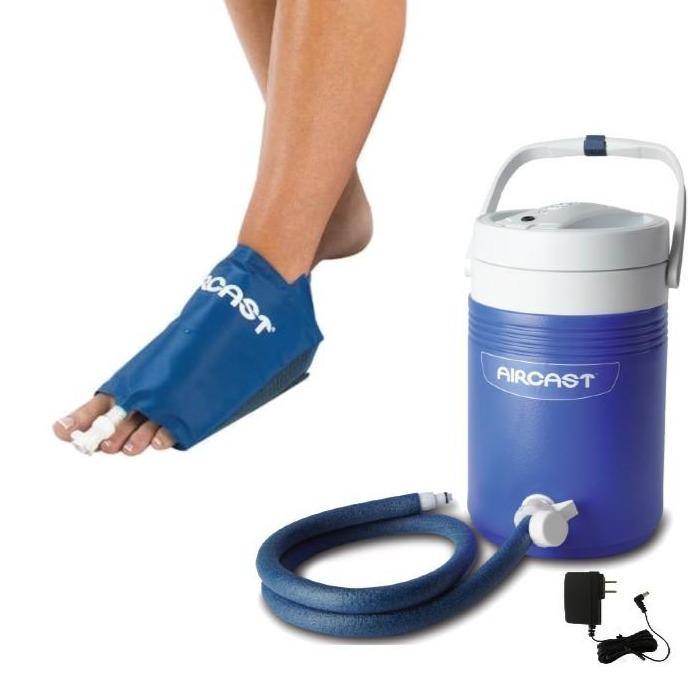Aircast® Foot Cryo Cuff & IC Cooler - 51A-10C01 Aircast® Foot Cryo Cuff & IC Cooler - Aircast® Cryo Cuff Cooler & One (1) Medium Foot Cuff by Supply Physical Therapy Aircast, CryoCuffMain, Foot and Ankle