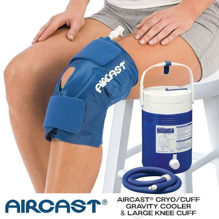 Aircast® Gravity Cooler System + Cryo Cuffs - 2125-14A01 Aircast® Gravity Cooler System + Cryo Cuffs - undefined by Supply Physical Therapy Aircast, Best Seller, Cold Therapy Units, Gravity