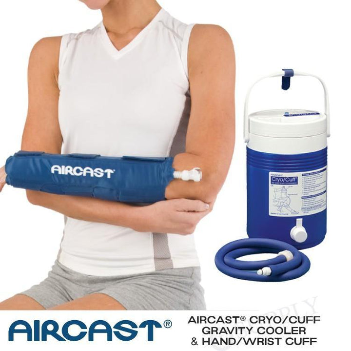 Aircast® Gravity Cooler System + Cryo Cuffs - 2125-14A01 Aircast® Gravity Cooler System + Cryo Cuffs - undefined by Supply Physical Therapy Aircast, Best Seller, Cold Therapy Units, Gravity