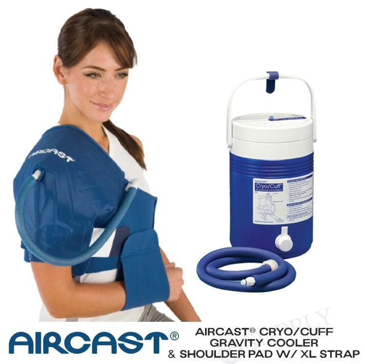 Aircast® Gravity Cooler System + Cryo Cuffs - 2125-14A01 Aircast® Gravity Cooler System + Cryo Cuffs - undefined by Supply Physical Therapy Aircast, Best Seller, Cold Therapy Units, Gravity