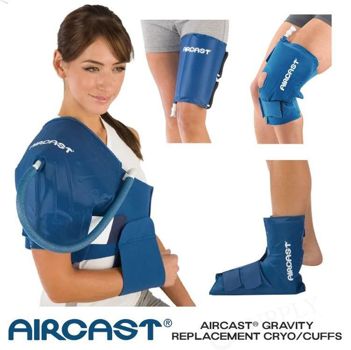 Aircast® Gravity Replacement Cryo/Cuffs - 10A01 Aircast® Gravity Replacement Cryo/Cuffs - Ankle Cuff by Supply Physical Therapy Accessories, Aircast, Aircast Accessories, Ankle, Elbow, Foot and Ankle, Gravity, GravityMain, Hand and Wrist, Hip and Knee, Knee, Shoulder, Spine, Wraps
