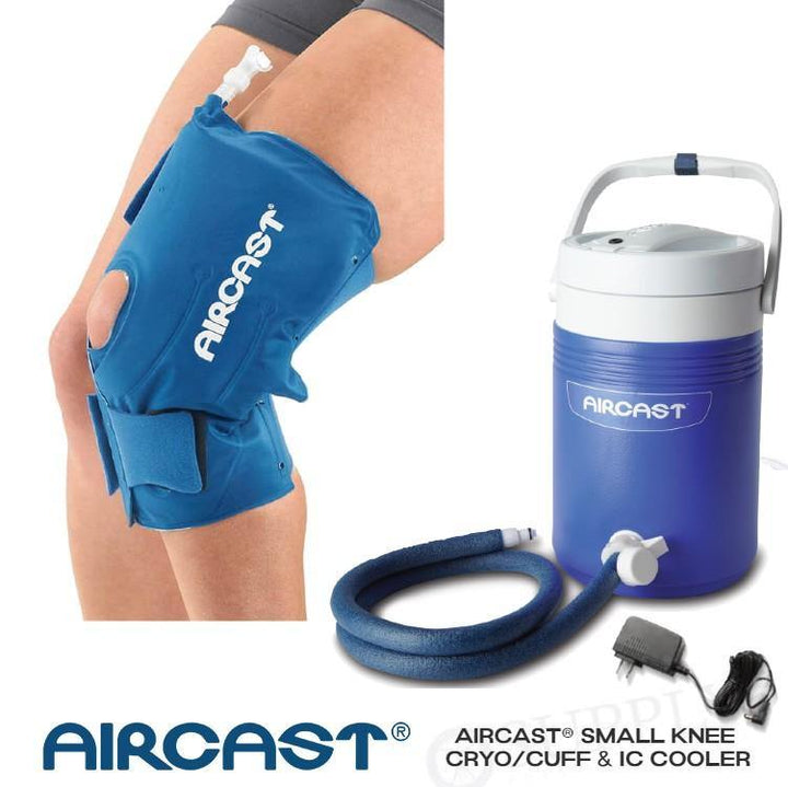 Aircast® Knee Cryo Cuff & IC Cooler - 51A-11C01 Aircast® Knee Cryo Cuff & IC Cooler - Aircast® Cryo Cuff IC & One (1) Small Knee Pad by Supply Physical Therapy Aircast, Knee