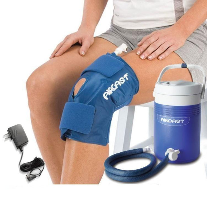 Aircast® Knee Cryo Cuff & IC Cooler - 51A-11C01 Aircast® Knee Cryo Cuff & IC Cooler - Aircast® Cryo Cuff IC & One (1) Small Knee Pad by Supply Physical Therapy Aircast, Knee
