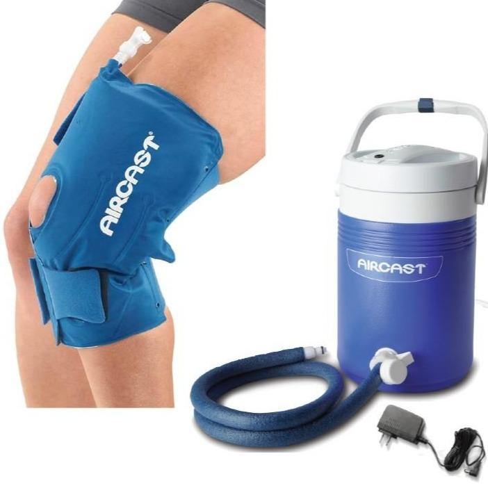 Aircast® Knee Cryo Cuff & IC Cooler - 51A-11C01 Aircast® Knee Cryo Cuff & IC Cooler - Aircast® Cryo Cuff IC & One (1) Small Knee Pad by Supply Physical Therapy Aircast, Knee