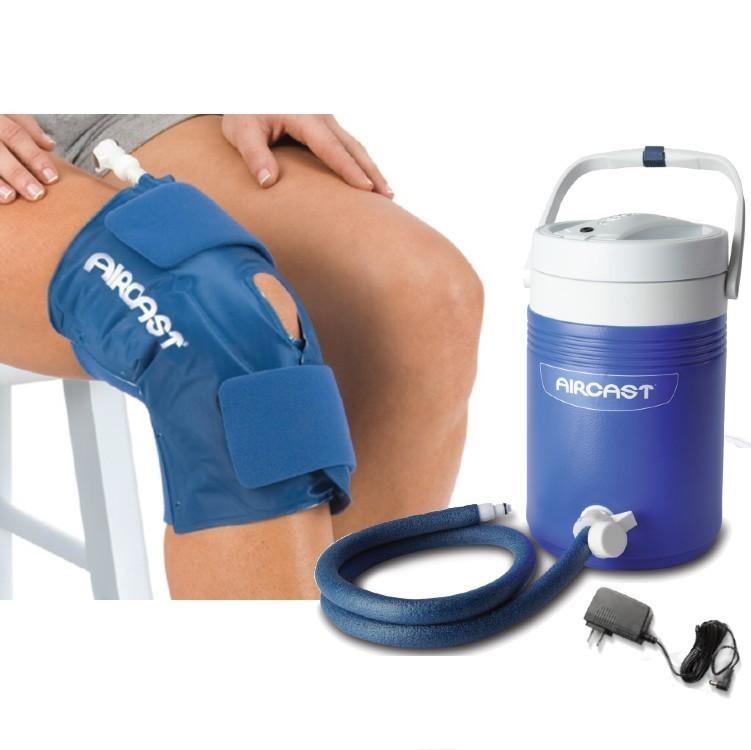 Aircast® Knee Cryo Cuff & IC Cooler - 51A-11C01 Aircast® Knee Cryo Cuff & IC Cooler - Aircast® Cryo Cuff IC & One (1) Small Knee Pad by Supply Physical Therapy Aircast, Knee