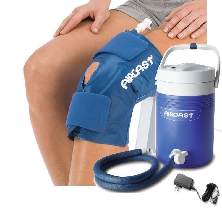 Aircast® Knee Cryo Cuff & IC Cooler - 51A-11C01 Aircast® Knee Cryo Cuff & IC Cooler - Aircast® Cryo Cuff IC & One (1) Small Knee Pad by Supply Physical Therapy Aircast, Knee