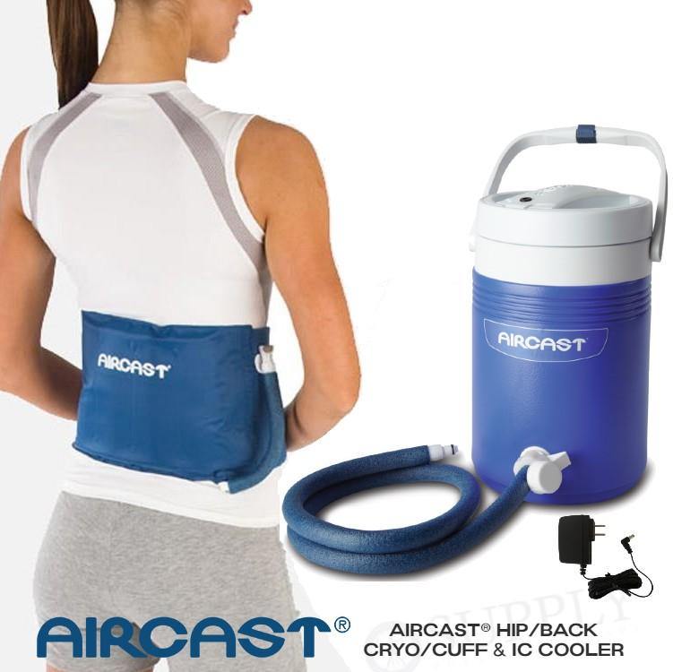 Aircast® Spine Cyro Cuff & IC Cooler - 51A-14A01 Aircast® Spine Cyro Cuff & IC Cooler - Spine Cryo Cuff & One (1) IC Cooler by Supply Physical Therapy Aircast, Cold Therapy Units, CryoCuffMain, Spine