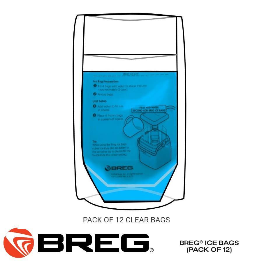 Breg® Ice Bags (Kit of 12) - 100582-000 Breg® Ice Bags (Kit of 12) - undefined by Supply Physical Therapy Breg, Breg Wave Accessories, Cube, Kodiak, Polar Care Wave, Replacement, Wave
