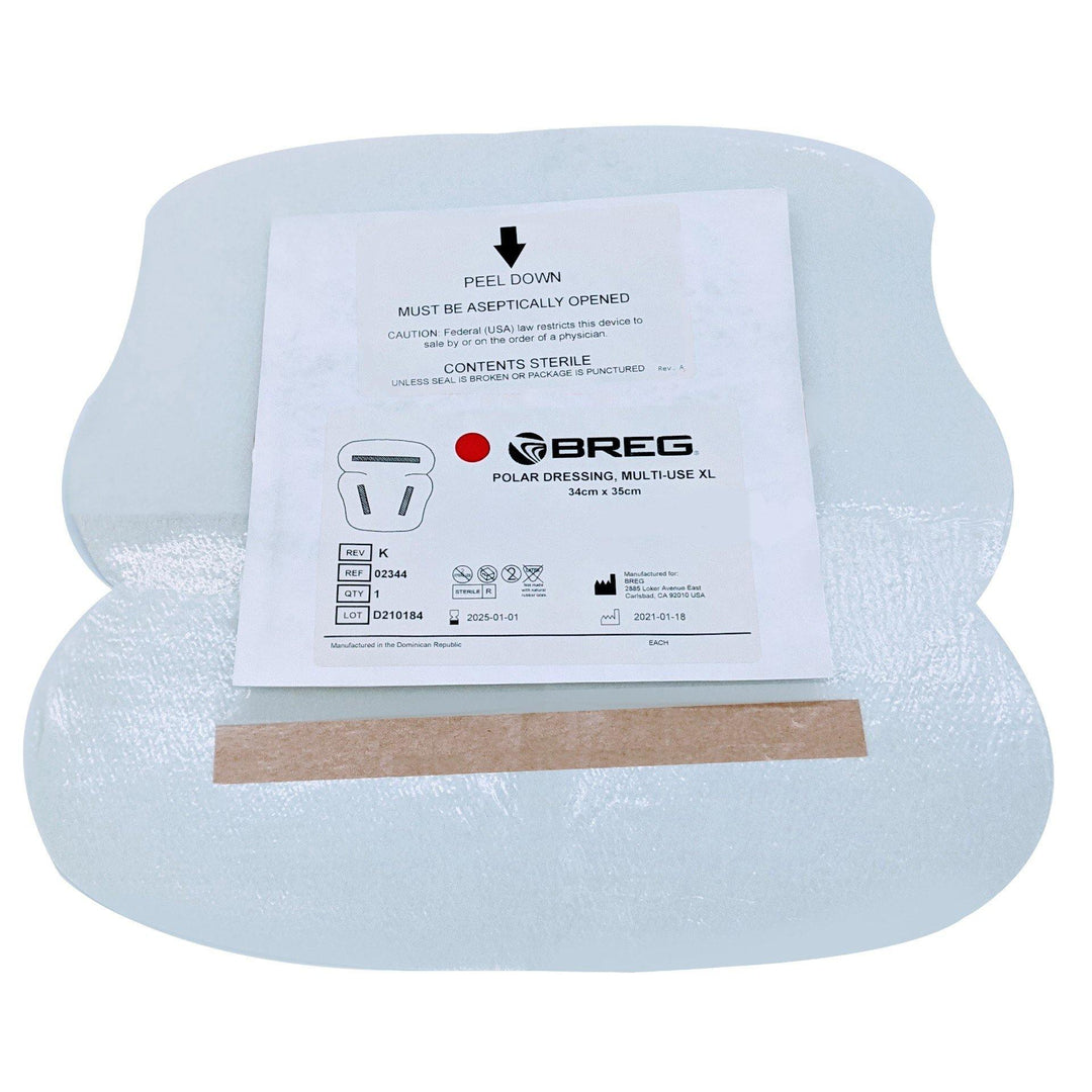 Breg® Polar Care Cube & Glacier Sterile Dressings - 02344 Breg® Polar Care Cube & Glacier Sterile Dressings - Sterile Multi-Use XL Polar Dressing 02344 by Supply Physical Therapy Accessories, Breg, Breg Accessories, Cube, Cube Accessories, Glacier, Glacier Accessories, Replacement, Sterile, Wraps