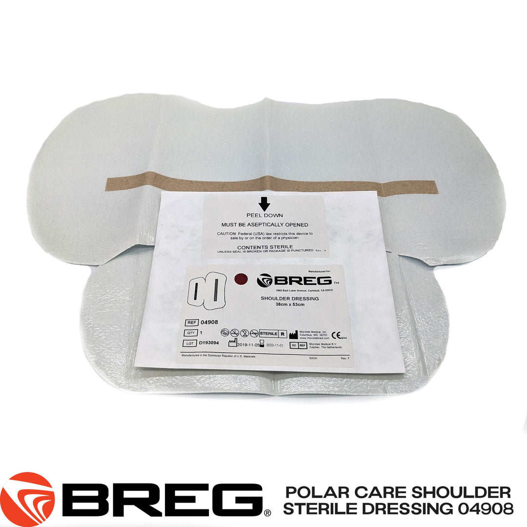 Breg® Polar Care Cube & Glacier Sterile Dressings - 02344 Breg® Polar Care Cube & Glacier Sterile Dressings - Sterile Multi-Use XL Polar Dressing 02344 by Supply Physical Therapy Accessories, Breg, Breg Accessories, Cube, Cube Accessories, Glacier, Glacier Accessories, Replacement, Sterile, Wraps