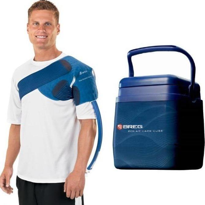 Breg® Polar Care Cube System w/ Wrap-On Pads - 10701 Breg® Polar Care Cube System w/ Wrap-On Pads - undefined by Supply Physical Therapy Breg, Cold Therapy Units, Combos, Cube