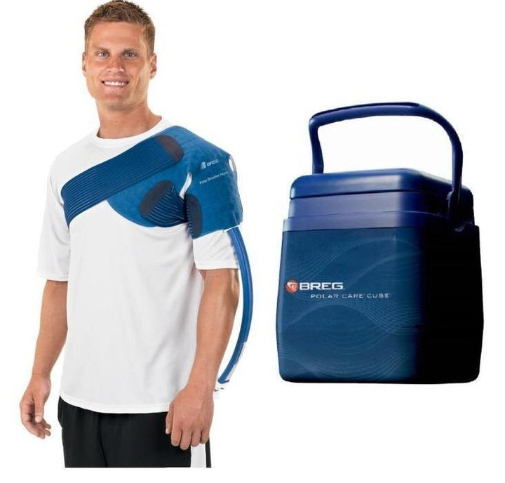 Breg® Polar Care Cube System w/ Wrap-On Pads - 10701 Breg® Polar Care Cube System w/ Wrap-On Pads - undefined by Supply Physical Therapy Breg, Cold Therapy Units, Combos, Cube