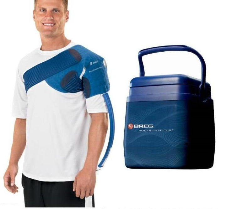 Breg® Polar Care Cube System w/ Wrap-On Pads - 10701 Breg® Polar Care Cube System w/ Wrap-On Pads - undefined by Supply Physical Therapy Breg, Cold Therapy Units, Combos, Cube