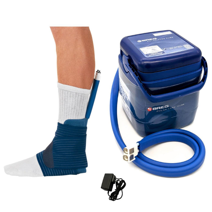 Breg® Polar Care Cube w/ Ankle Pad - 10701-04730 Breg® Polar Care Cube w/ Ankle Pad - undefined by Supply Physical Therapy Ankle, Breg, Cold Therapy Units, Cube, Foot, Foot and Ankle