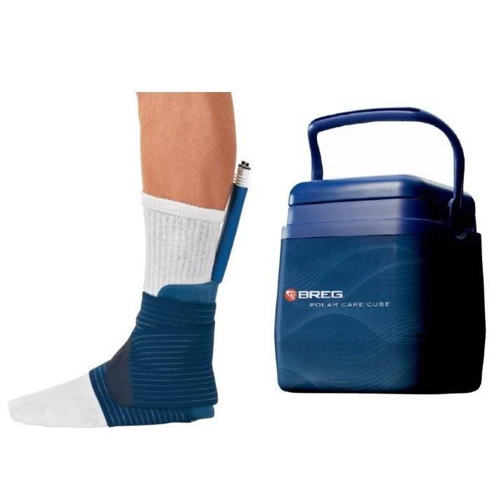 Breg® Polar Care Cube w/ Ankle Pad - 10701-04730 Breg® Polar Care Cube w/ Ankle Pad - undefined by Supply Physical Therapy Ankle, Breg, Cold Therapy Units, Cube, Foot, Foot and Ankle