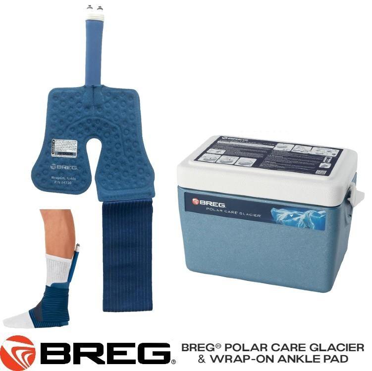 Breg® Polar Care Glacier System w/ Wrap-On Pads - 10901-04790 Breg® Polar Care Glacier System w/ Wrap-On Pads - Glacier / Multi-Use XL by Supply Physical Therapy Breg, Cold Therapy Units, Glacier