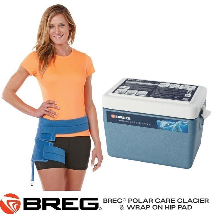 Breg® Polar Care Glacier System w/ Wrap-On Pads - 10901-04790 Breg® Polar Care Glacier System w/ Wrap-On Pads - Glacier / Multi-Use XL by Supply Physical Therapy Breg, Cold Therapy Units, Glacier