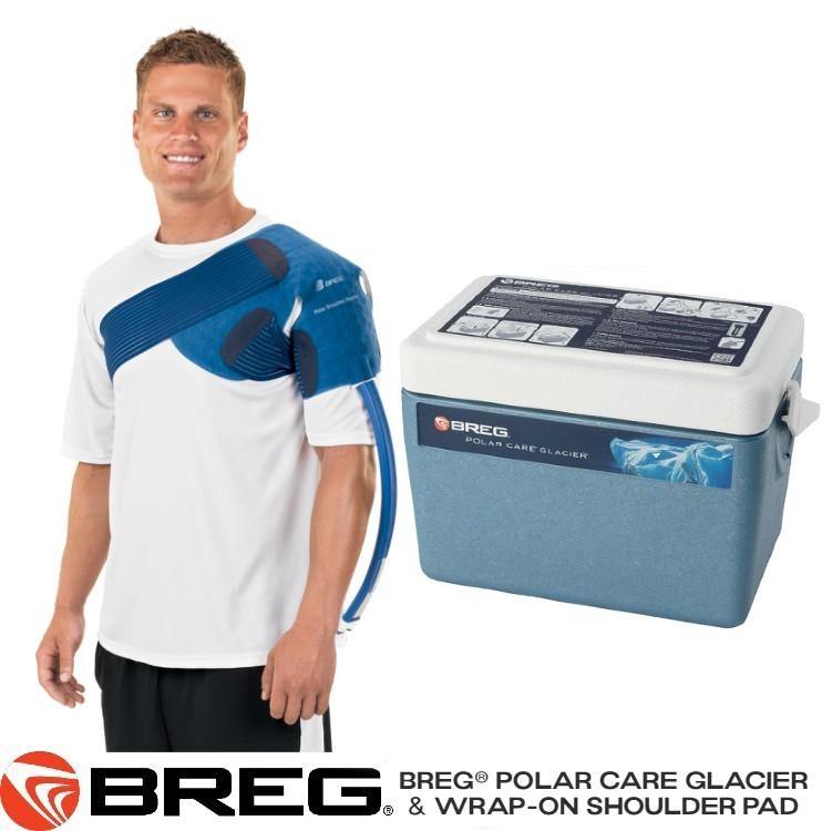 Breg® Polar Care Glacier System w/ Wrap-On Pads - 10901-04790 Breg® Polar Care Glacier System w/ Wrap-On Pads - Glacier / Multi-Use XL by Supply Physical Therapy Breg, Cold Therapy Units, Glacier