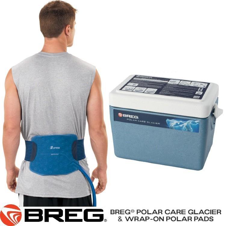 Breg® Polar Care Glacier System w/ Wrap-On Pads - 10901-04790 Breg® Polar Care Glacier System w/ Wrap-On Pads - Glacier / Multi-Use XL by Supply Physical Therapy Breg, Cold Therapy Units, Glacier