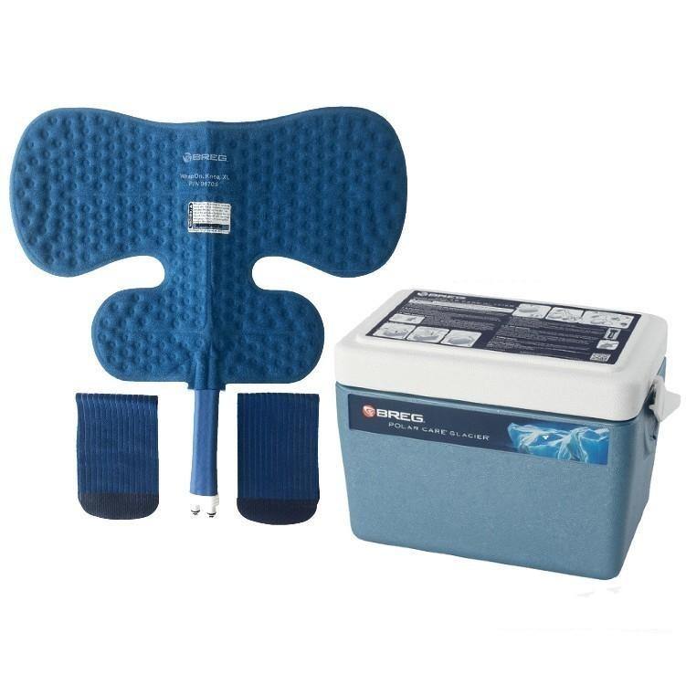 Breg® Polar Care Glacier System w/ Wrap-On Pads - 10901-04790 Breg® Polar Care Glacier System w/ Wrap-On Pads - Glacier / Multi-Use XL by Supply Physical Therapy Breg, Cold Therapy Units, Glacier