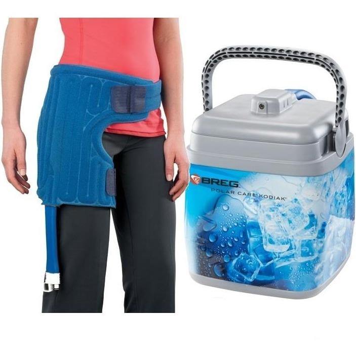 Breg® Polar Care Kodiak Cooler w/ Hip Pad - 10601-10280 Breg® Polar Care Kodiak Cooler w/ Hip Pad - Breg Kodiak & One (1) Intelli-Flo Hip Pad by Supply Physical Therapy Breg, Cold Therapy Units, Hip, Kodiak