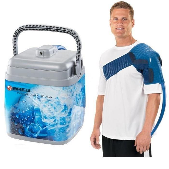 Breg® Polar Care Kodiak Cooler w/ Shoulder Pad - 10601-10220 Breg® Polar Care Kodiak Cooler w/ Shoulder Pad - Breg Kodiak & One (1) Intelli-Flo Shoulder Pad by Supply Physical Therapy Best Seller, Breg, Cold Therapy Units, Kodiak, Shoulder