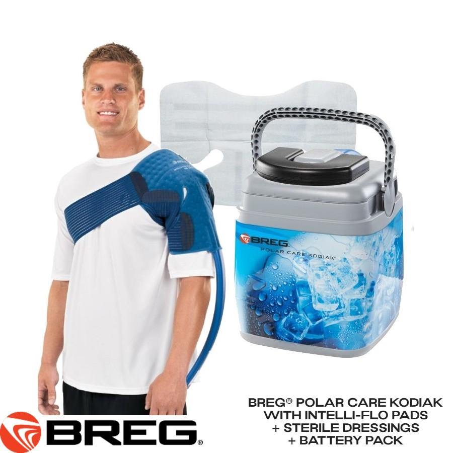 Breg® Polar Care Kodiak w/ Battery & Sterile Pad Combo - 10601-10240 Breg® Polar Care Kodiak w/ Battery & Sterile Pad Combo - undefined by Supply Physical Therapy Battery Powered, Breg, Cold Therapy Units, Kodiak