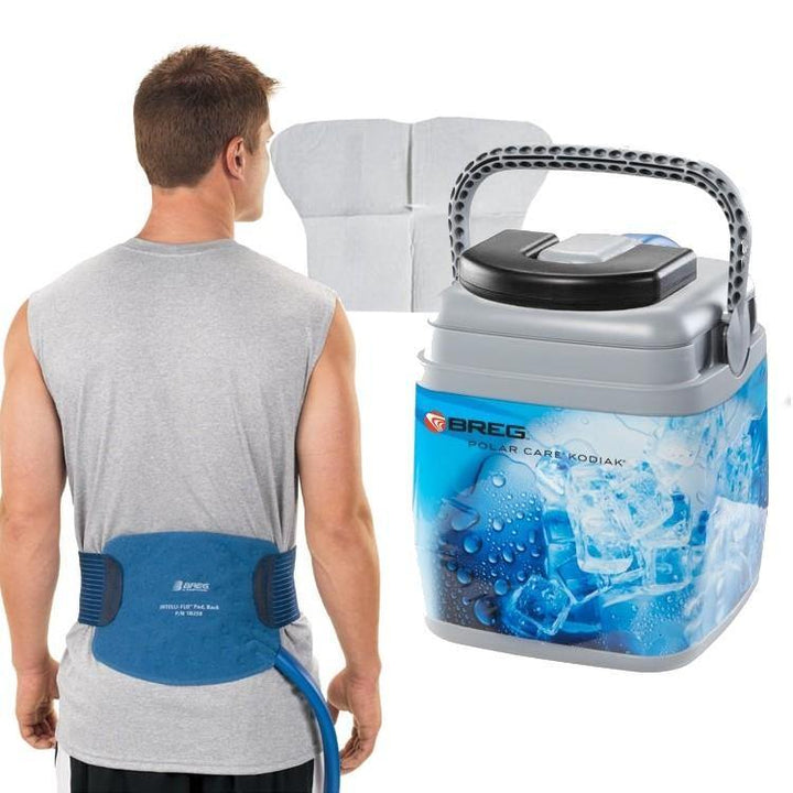 Breg® Polar Care Kodiak w/ Battery & Sterile Pad Combo - 10601-10250-97050- Breg® Polar Care Kodiak w/ Battery & Sterile Pad Combo - undefined by Supply Physical Therapy Battery Powered, Breg, Cold Therapy Units, Kodiak