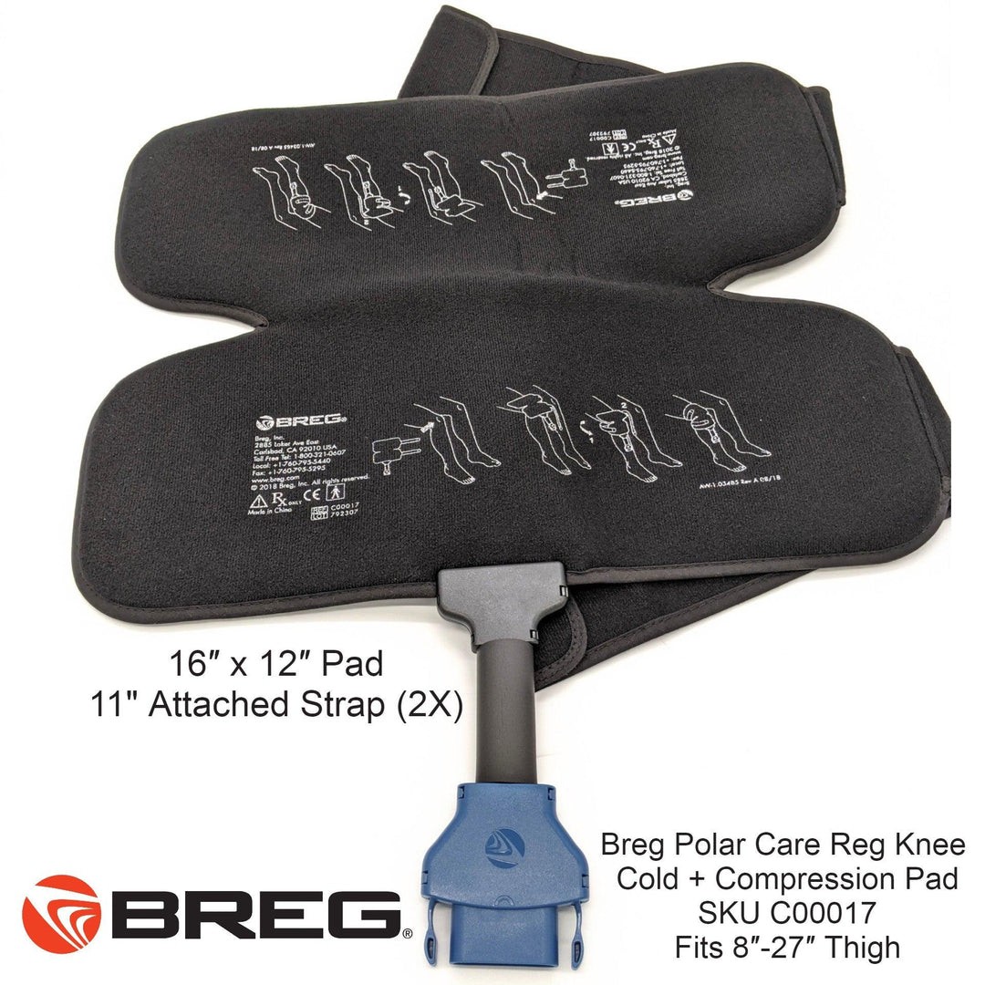 Breg® Polar Care Wave Cold Compression Replacement Pads - C00016 Breg® Polar Care Wave Cold Compression Replacement Pads - Breg Cold Compression Pad Universal by Supply Physical Therapy Accessories, Breg, Breg Accessories, Breg Wave Accessories, Cold Compression, Foot and Ankle, Hip and Knee, replacement, Shoulder, Spine, Universal, Wave, Wraps
