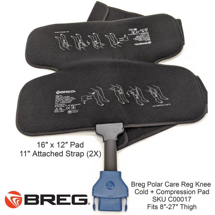 Breg® Polar Care Wave Cold Compression Replacement Pads - C00016 Breg® Polar Care Wave Cold Compression Replacement Pads - Breg Cold Compression Pad Universal by Supply Physical Therapy Accessories, Breg, Breg Accessories, Breg Wave Accessories, Cold Compression, Foot and Ankle, Hip and Knee, replacement, Shoulder, Spine, Universal, Wave, Wraps