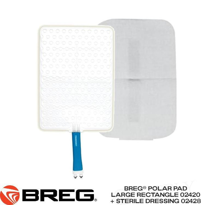 Breg® Rectangle Polar Pads + Sterile Dressings - 02420 Breg® Rectangle Polar Pads + Sterile Dressings - undefined by Supply Physical Therapy Accessories, Breg, Breg Accessories, Glacier, Replacement, Sterile, Sterile Dressing, Wraps, Wraps/Pads