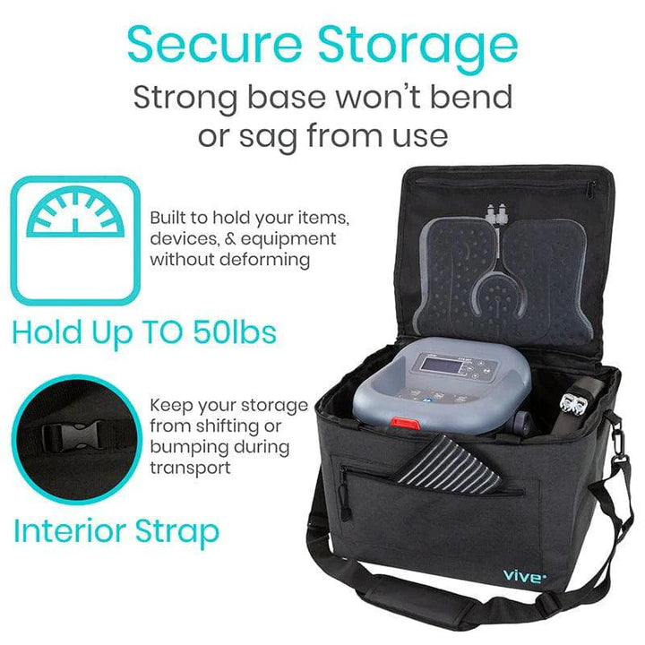 Cold Therapy Multi-Use Carry Bag - LVA2094GRY Cold Therapy Multi-Use Carry Bag - undefined by Supply Physical Therapy Accessories, Aircast Accessories, Breg, Breg Accessories, Breg Polar Care Wave, Breg Wave Accessories, Classic3 Accessories, Clear3, Clear3 Accessories, Cub Accessories, Cube, Cube Accessories, Donjoy Accessories, Glacier Accessories, Kodiak, Replacement