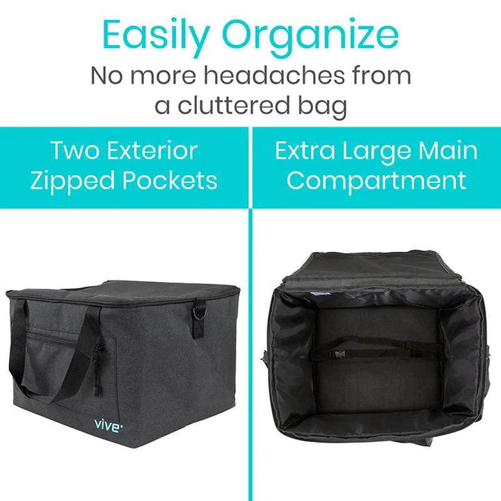 Cold Therapy Multi-Use Carry Bag - LVA2094GRY Cold Therapy Multi-Use Carry Bag - undefined by Supply Physical Therapy Accessories, Aircast Accessories, Breg, Breg Accessories, Breg Polar Care Wave, Breg Wave Accessories, Classic3 Accessories, Clear3, Clear3 Accessories, Cub Accessories, Cube, Cube Accessories, Donjoy Accessories, Glacier Accessories, Kodiak, Replacement