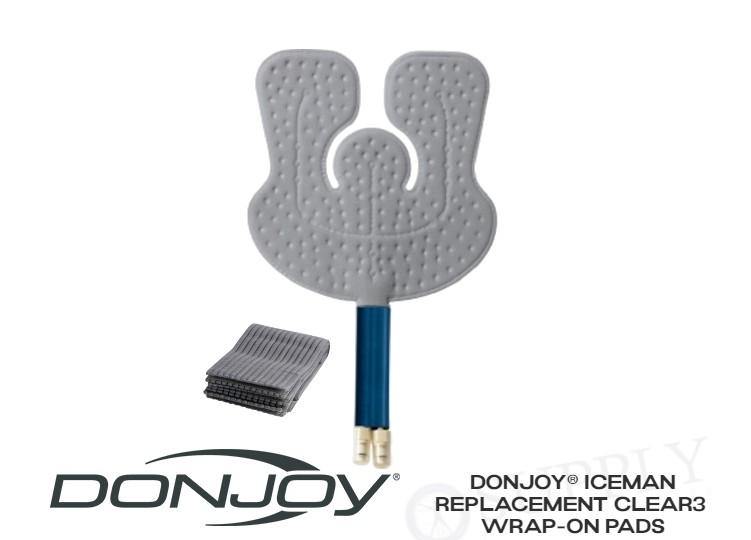 DonJoy® IceMan Classic Wrap-On Replacement Pads - 11-0679-9-00000 DonJoy® IceMan Classic Wrap-On Replacement Pads - Universal Pad - Regular by Supply Physical Therapy Accessories, Best Seller, Classic, DonJoy, Replacement Wraps, Wraps