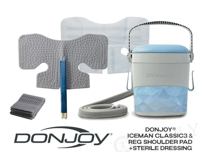 DonJoy® Iceman Classic3 w/ Wrap-On Pads - 11-0494 DonJoy® Iceman Classic3 w/ Wrap-On Pads - undefined by Supply Physical Therapy Ankle, Classic3, Cold Therapy Units, Combos, DonJoy, Knee