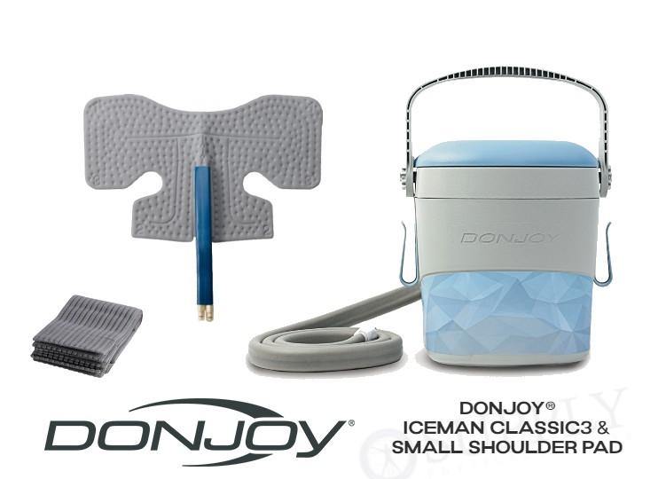 DonJoy® Iceman Classic3 w/ Wrap-On Pads - 11-0494 DonJoy® Iceman Classic3 w/ Wrap-On Pads - Classic3 Cooler Only - No Pad by Supply Physical Therapy Ankle, Classic3, Cold Therapy Units, Combos, DonJoy, Knee
