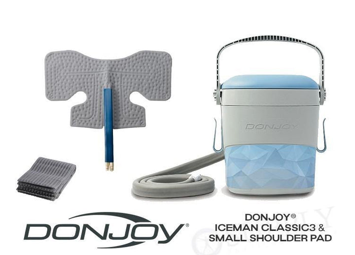DonJoy® Iceman Classic3 w/ Wrap-On Pads - 11-0494 DonJoy® Iceman Classic3 w/ Wrap-On Pads - Classic3 Cooler Only - No Pad by Supply Physical Therapy Ankle, Classic3, Cold Therapy Units, Combos, DonJoy, Knee