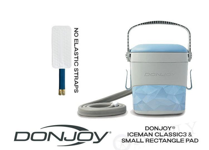 DonJoy® Iceman Classic3 w/ Wrap-On Pads - 11-0494 DonJoy® Iceman Classic3 w/ Wrap-On Pads - Classic3 Cooler Only - No Pad by Supply Physical Therapy Ankle, Classic3, Cold Therapy Units, Combos, DonJoy, Knee