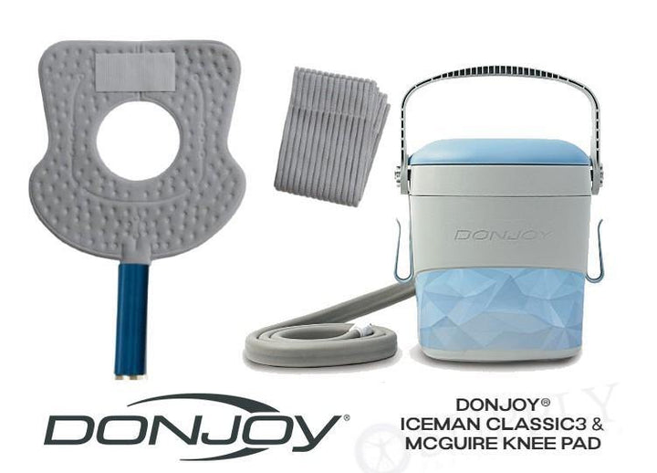 DonJoy® Iceman Classic3 w/ Wrap-On Pads - 11-0494 DonJoy® Iceman Classic3 w/ Wrap-On Pads - Classic3 Cooler Only - No Pad by Supply Physical Therapy Ankle, Classic3, Cold Therapy Units, Combos, DonJoy, Knee