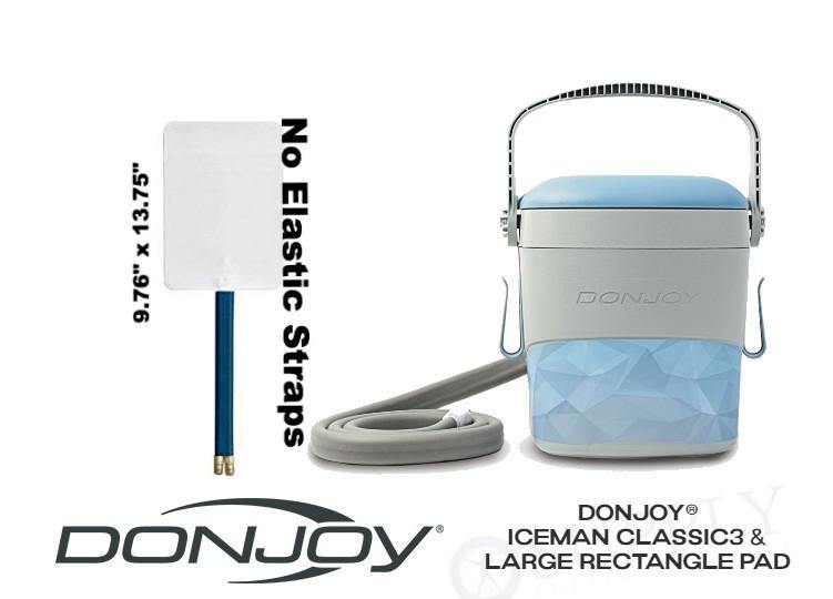 DonJoy® Iceman Classic3 w/ Wrap-On Pads - 11-0494 DonJoy® Iceman Classic3 w/ Wrap-On Pads - Classic3 Cooler Only - No Pad by Supply Physical Therapy Ankle, Classic3, Cold Therapy Units, Combos, DonJoy, Knee