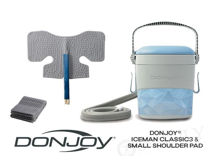 DonJoy® Iceman Classic3 w/ Wrap-On Pads - 11-0494 DonJoy® Iceman Classic3 w/ Wrap-On Pads - undefined by Supply Physical Therapy Ankle, Classic3, Cold Therapy Units, Combos, DonJoy, Knee