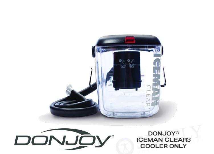 DonJoy® IceMan Clear3 w/ Wrap-On Pads - 11-0493/11-0679-9 DonJoy® IceMan Clear3 w/ Wrap-On Pads - undefined by Supply Physical Therapy Ankle, Best Seller, Clear3, Cold Therapy Units, DonJoy, Elbow, Hip, Knee, Shoulder, Thigh, Wrist