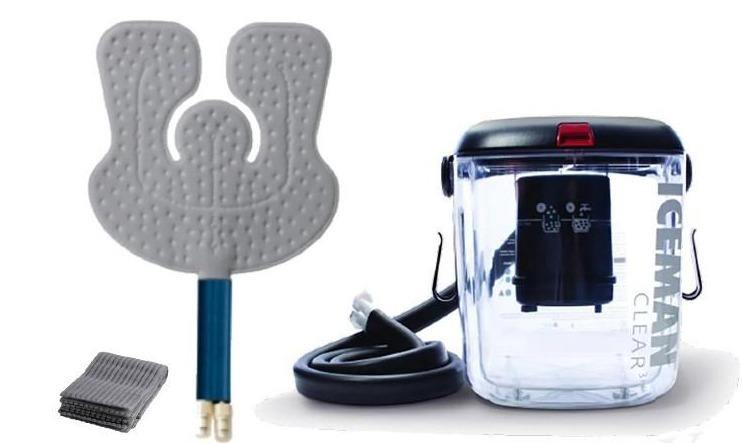 DonJoy® IceMan Clear3 w/ Wrap-On Pads - 11-0493/11-0679-9 DonJoy® IceMan Clear3 w/ Wrap-On Pads - Clear3 Cooler & One (1) Universal Pad - Regular by Supply Physical Therapy Ankle, Best Seller, Clear3, Cold Therapy Units, DonJoy, Elbow, Hip, Knee, Shoulder, Thigh, Wrist