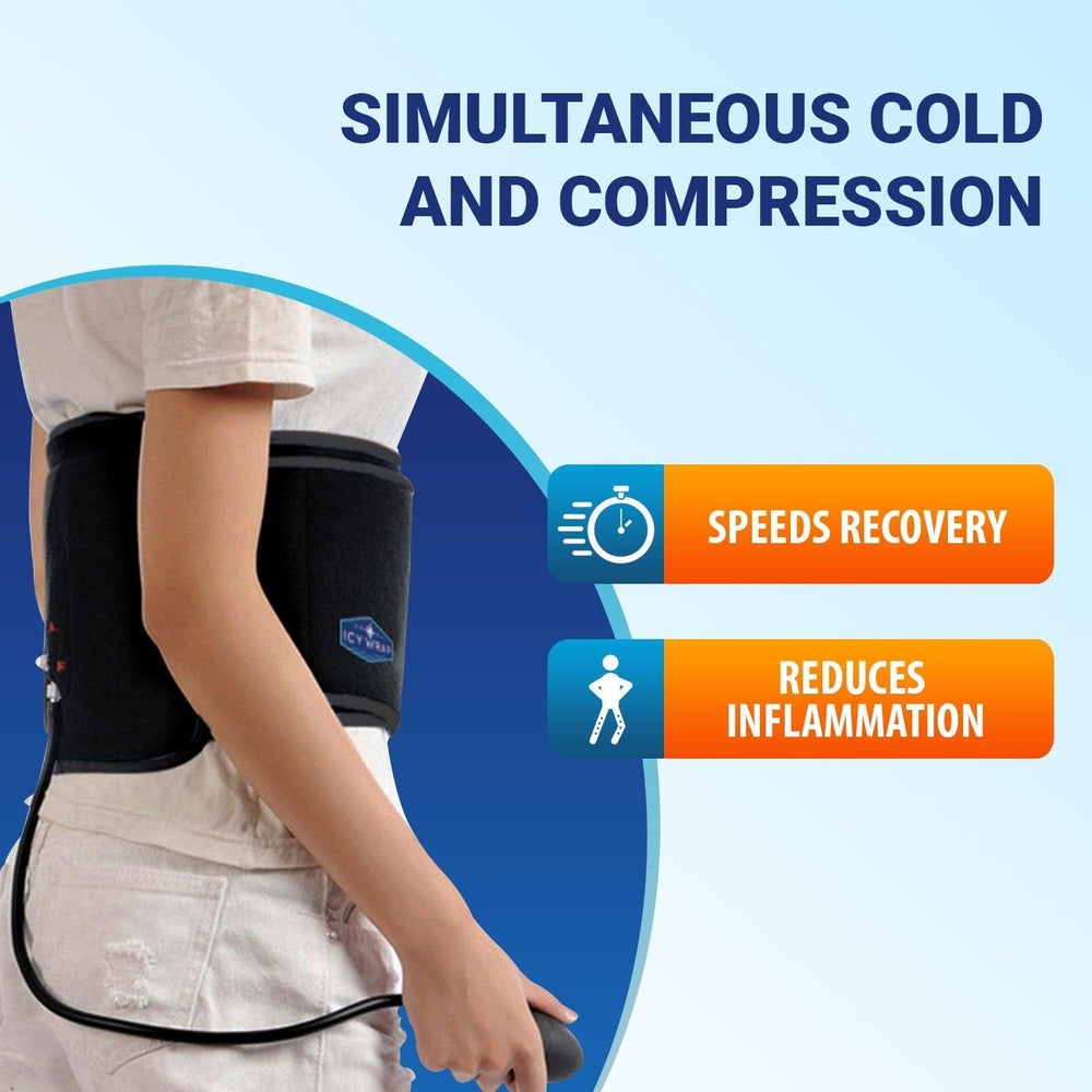 Icy Wrap Cold Compression Orthopedic Support Wrap - IW-Knee Icy Wrap Cold Compression Orthopedic Support Wrap - undefined by Supply Physical Therapy ice wraps