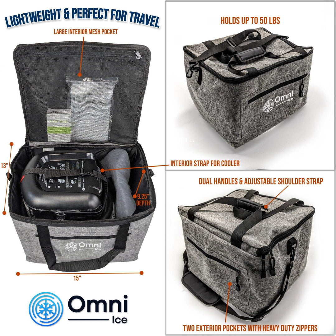 $35 Special - Omni Ice™ Cold Therapy Multi-Use Universal Travel Carry Bag - OI-1001-00 $35 Special - Omni Ice™ Cold Therapy Multi-Use Universal Travel Carry Bag - Default Title by Supply Physical Therapy 