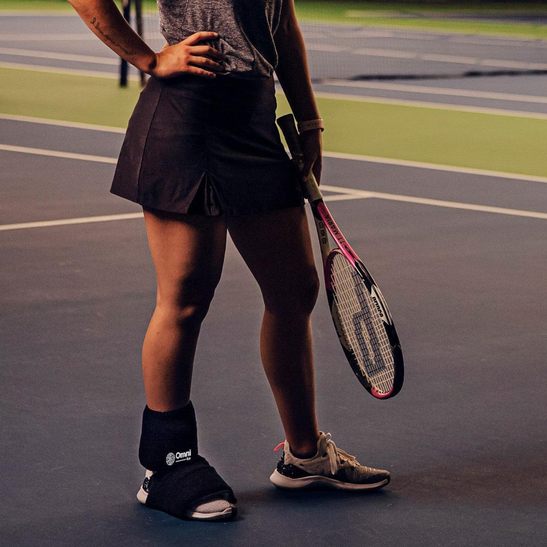 Omni Ice™ Ultimate Cold + Compression Gel Wraps - OMNI-FA-4-IP Omni Ice™ Ultimate Cold + Compression Gel Wraps - Foot & Ankle Wrap by Supply Physical Therapy Clear3, Clear3 Accessories, Compression Straps, Elbow, Hand and Wrist, Hip, Hip and Knee, ice wrap, Knee, Shoulder, SMI Cold Therapy