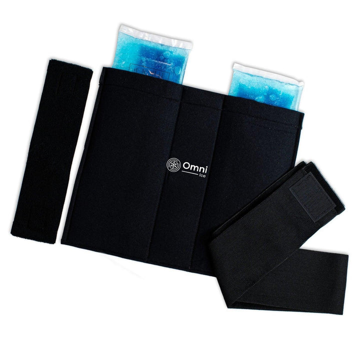 Omni Ice™ Ultimate Cold + Compression Gel Wraps - OMNI-FA-4-IP Omni Ice™ Ultimate Cold + Compression Gel Wraps - Foot & Ankle Wrap by Supply Physical Therapy Compression Straps,Elbow,Hand and Wrist,Hip,Hip and Knee,ice wrap,Knee,Shoulder,SMI Cold Therapy