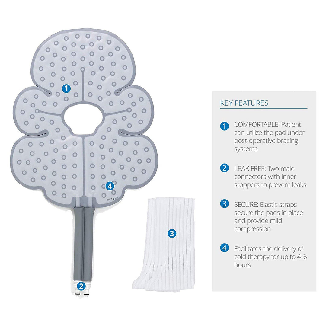 Ossur® Cold Rush w/ Ankle Pad - B-232000010/B-232002500 Ossur® Cold Rush w/ Ankle Pad - Default Title by Supply Physical Therapy Cold Rush, Cold Therapy Units, Foot and Ankle, Ossur