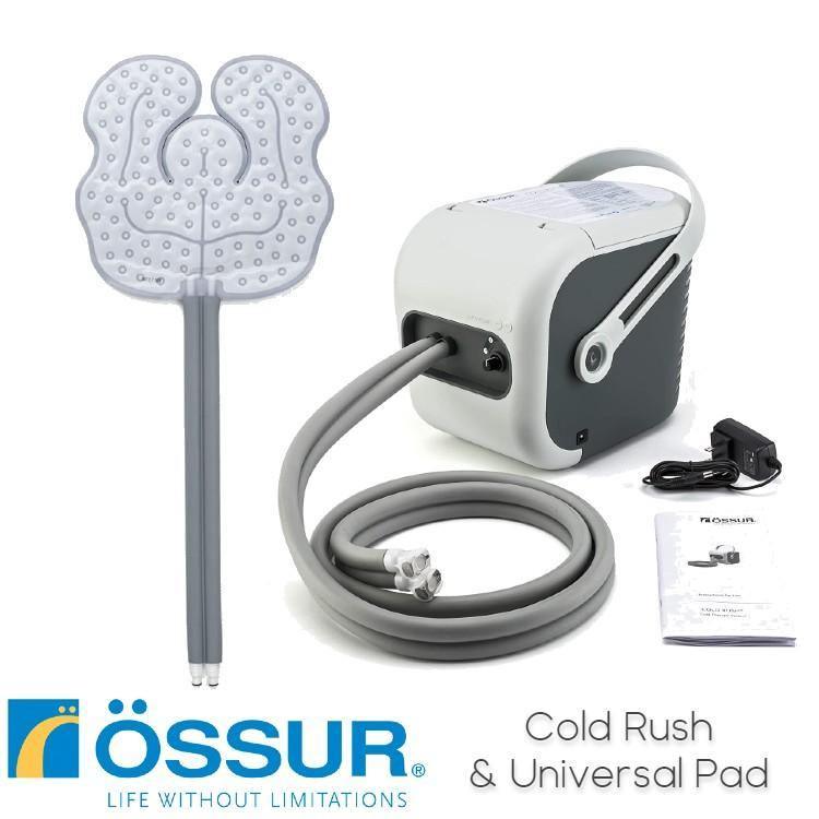 Ossur® Cold Rush w/ Universal Pad - B-232000012 Ossur® Cold Rush w/ Universal Pad - undefined by Supply Physical Therapy Cold Rush, Cold Therapy Units, CR, Ossur