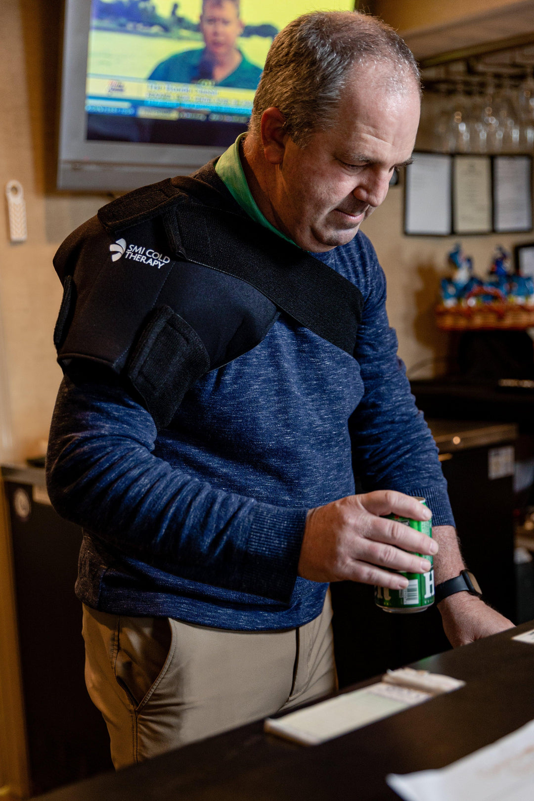 SMI Cold Compression Wraps - SMI Cold Compression Wraps - Small Joint Wrap by Supply Physical Therapy Compression Straps, ice wrap, SMI Cold Therapy